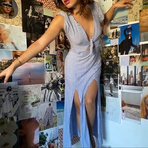 Cotton Candy LA Maxi Striped Dress